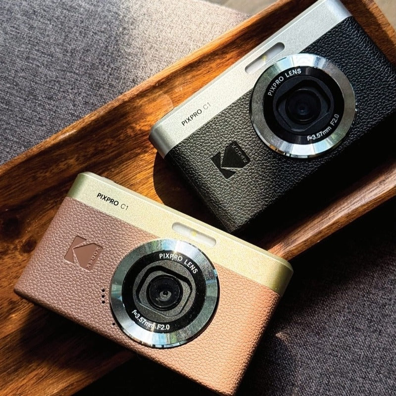 Kodak PIXPRO C1 Compact Digital Camera 13MP 1080p Selfie 180° Tilting LCD